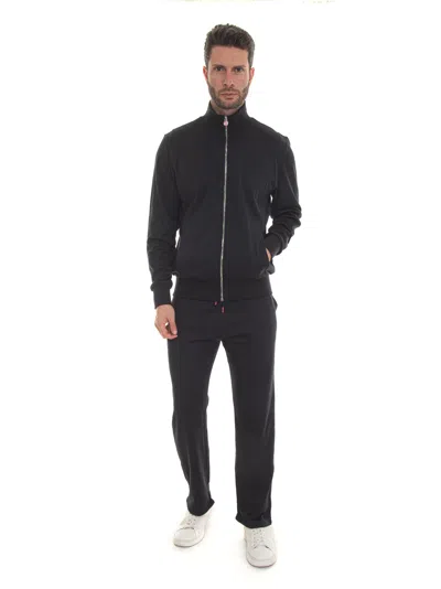 Kiton Sports Tracksuit In Blue