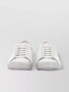 KITON STITCHED LOW-TOP LEATHER SNEAKERS