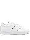 Kiton Stitching Sneakers In White