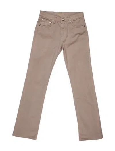 Pre-owned Kiton Straight Leg Pants In Multi