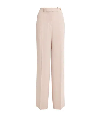 Kiton Straight-leg Trousers In Pink