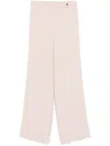 Kiton Straight Trousers In Pink