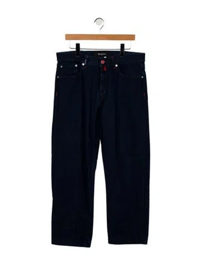 Pre-owned Kiton Straight-leg Jeans In Blue