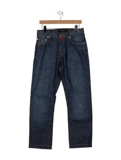 Pre-owned Kiton Straight-leg Jeans In Blue