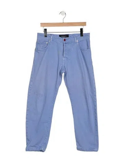Pre-owned Kiton Straight-leg Jeans In Blue