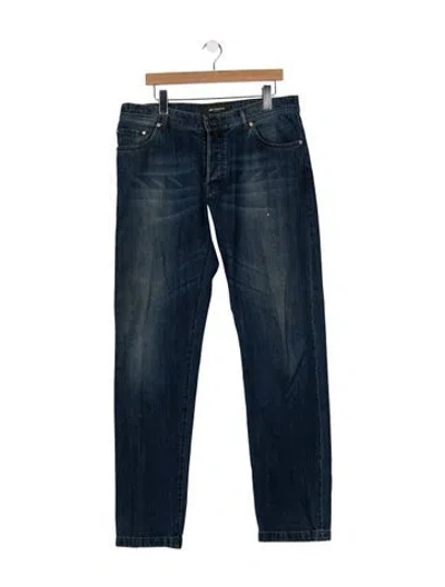 Pre-owned Kiton Straight-leg Jeans In Blue