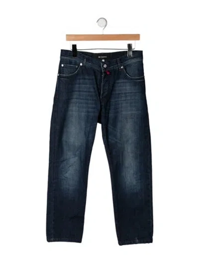 Pre-owned Kiton Straight-leg Jeans In Blue