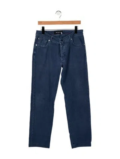 Pre-owned Kiton Straight-leg Jeans In Blue