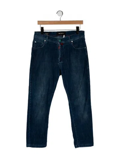 Pre-owned Kiton Straight-leg Jeans In Blue