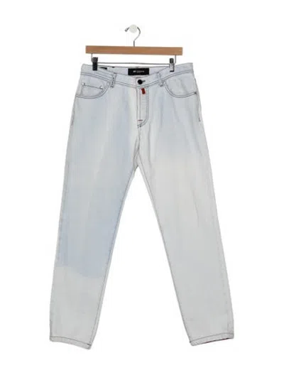 Pre-owned Kiton Straight-leg Jeans In Blue