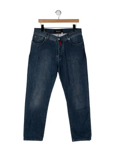Pre-owned Kiton Straight-leg Jeans In Blue