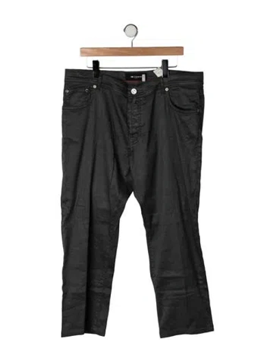 Pre-owned Kiton Straight-leg Jeans In Green