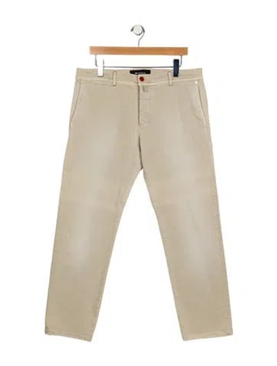 Pre-owned Kiton Straight-leg Jeans In Neutral