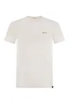 Kiton Stretch Cotton Undershirt In White