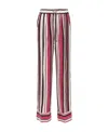 KITON KITON STRIPED DRAWSTRING PANTS