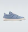 Kiton Suede Sneakers In Blue