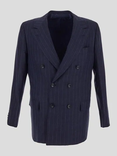 Kiton Suit In Blue