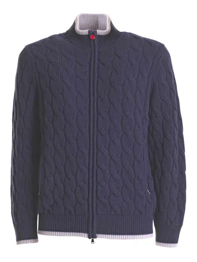Kiton Sweater In Blue