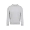 Kiton Crewneck Knit Sweater In Grey