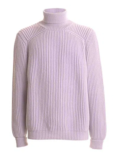 Kiton Sweater In Purple