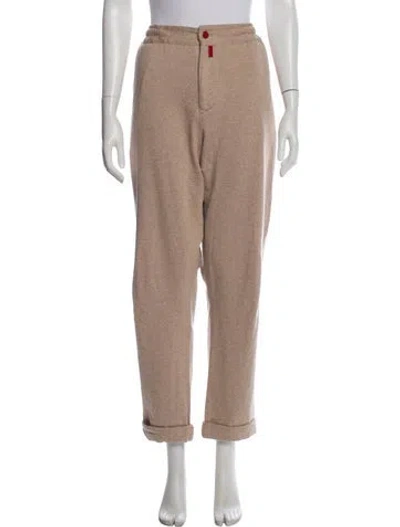 Pre-owned Kiton Sweatpants In Neutral