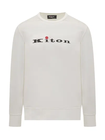 Kiton Sweatshirt In White