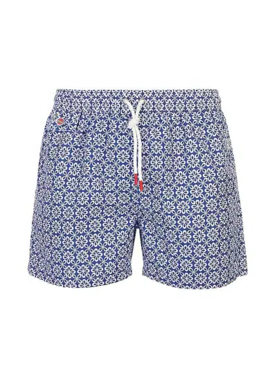 Kiton Swimsuit In Blue