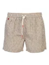 Kiton Swimsuit In Multi
