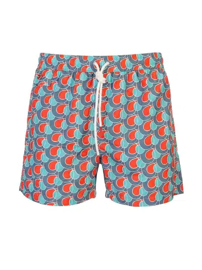 Kiton Swimsuit In Multi