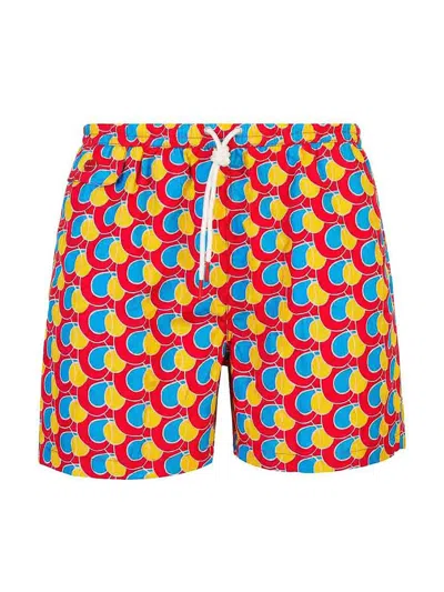 Kiton Swimsuit In Red