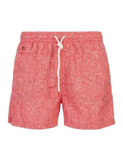 Kiton Swimsuit In Red