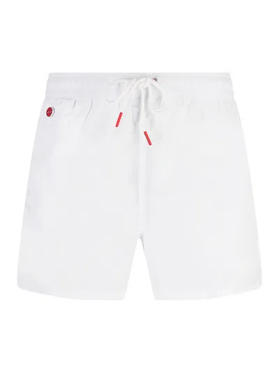 Kiton Swimsuit In White