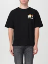 KITON T-SHIRT KITON MEN COLOR BLACK,f65537002