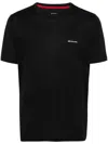 Kiton Flocked-logo Cotton T-shirt In Multi