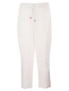 Kiton Tailored Linen Drawstring Trousers