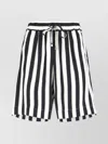 Kiton Tailored Shorts With Button And Elastic