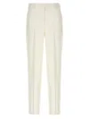 Kiton Slim Fit Trousers Featuring Front Pleats In Multi
