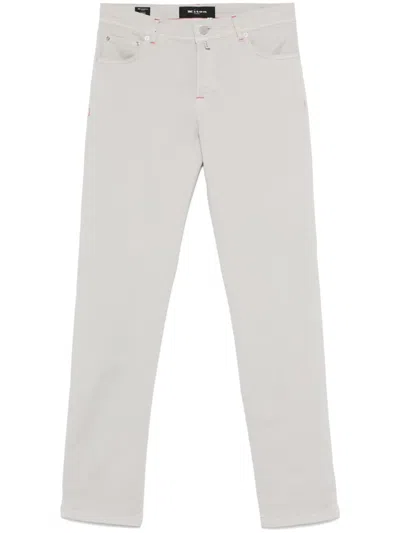 Kiton Klassische Tapered-jeans In Grau