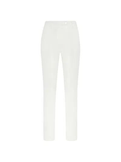 Kiton Tapered Trousers In White