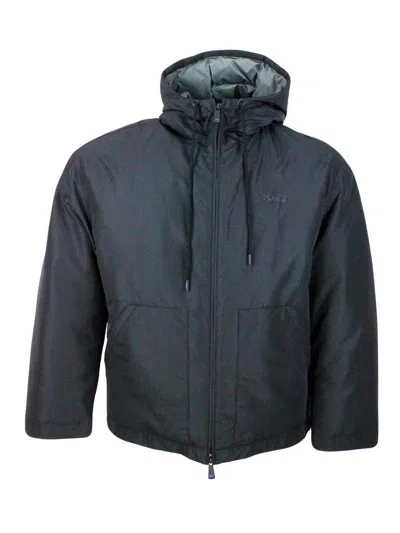 KITON TECH FABRIC COAT