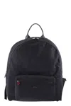 Kiton Technical Fabric Backpack With Logo
