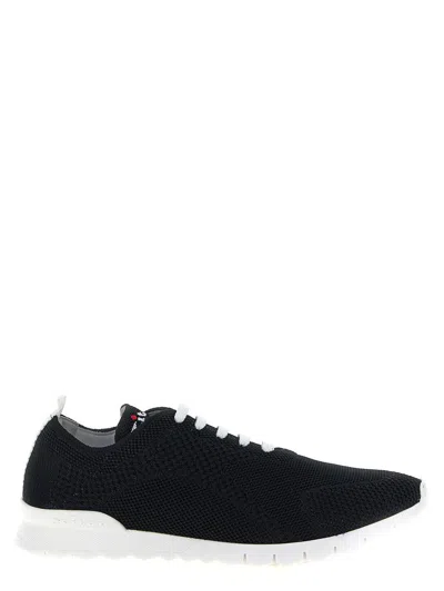 Kiton Technical Sneakers In Black