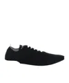 Kiton Textured Fabric Sneakers With Contrast Rubber Sole