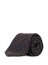 Kiton Textured-finish Tie In Green