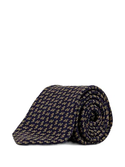 KITON TEXTURED-FINISH TIE