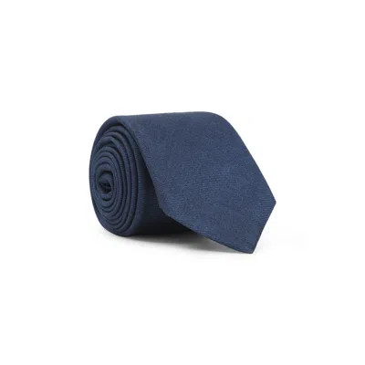 Kiton Tie In Blue