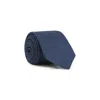 Kiton Solid Silk Tie In Blue