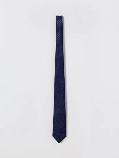 Kiton Tie Men  In Blue