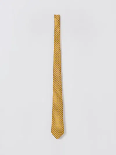 Kiton Tie Men  In Yellow