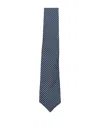 Kiton Geometric-pattern Silk Tie In Multi